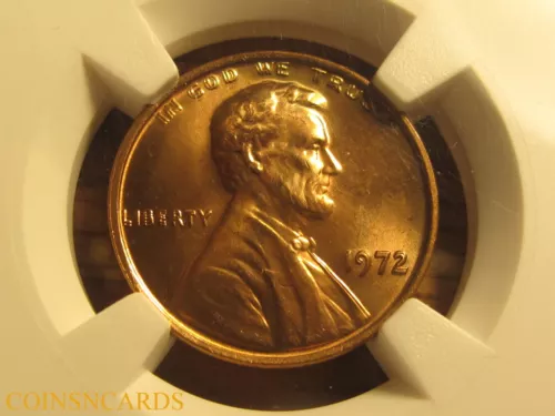 1972/72 Lincoln Cent Doubled Die Obverse DDO #1 Error NGC MS67+ RD GEM++ Scarce!