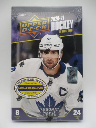 Upper Deck NHL Series 2 Hockey Hobby Box 2020-21