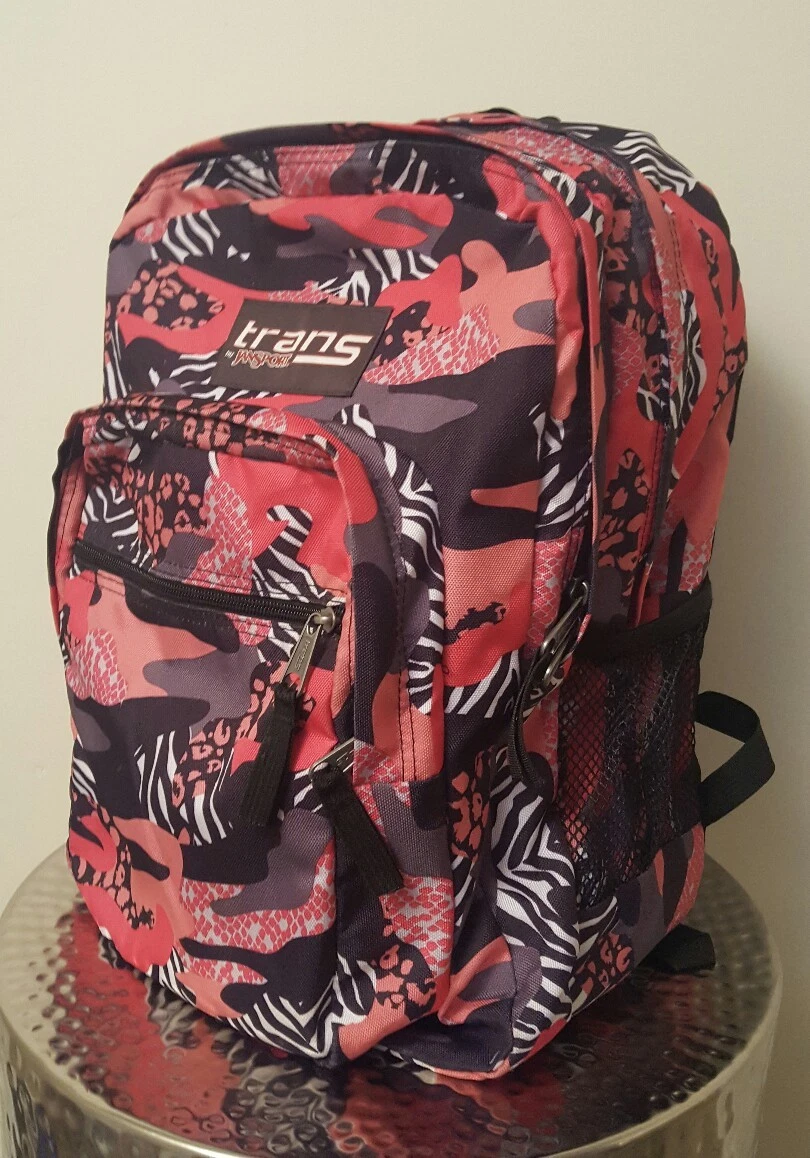 SAC À DOS IMPRIMÉ ANIMAL TRANS BY JANSPORT ZEBRA STYLE SUPREME TM60
