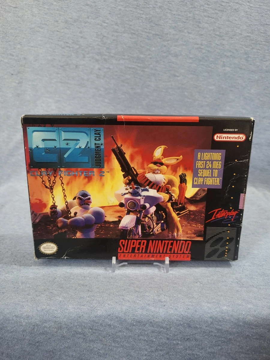 Clay Fighter Nintendo SNES Video Games for sale | eBay
