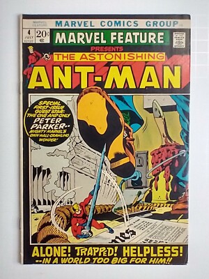 Marvel Comics Marvel Feature #4 1st Appearance Michael Stockton (Dr. Nemesis)