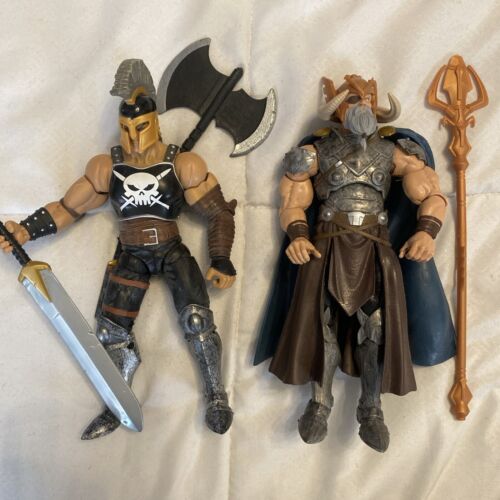 Hasbro Marvel Legends Odin Allfather Ares Loose Figures Lot BAF - Picture 1 of 7