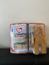 Ty Teenie Beanie Babies - Germania the Bear, Mint unopened box