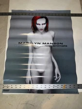 Marilyn Manson 1998 Mechanical Animals original promo poster 5/10