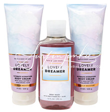 Bath  Body Works Lovely Dreamer Ultimate Hydration Body Cream Lotion Shower Gel
