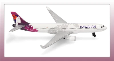 HERPA - Avion de ligne commercial – AIRBUS A330 Hawaiian Airlines - 1/500 - H... - Photo 1/3