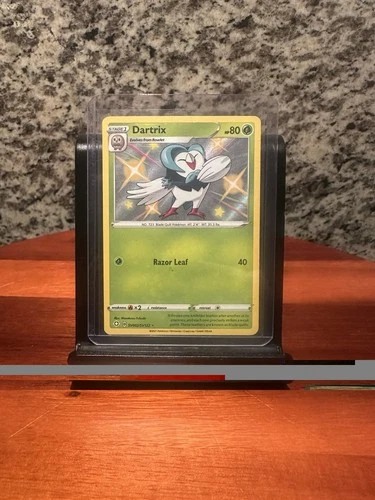 Dartrix SV002/SV122 Shiny Holo Rare Shining Fates Pokemon Card - NM Near Mint