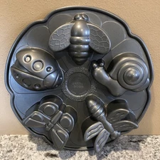 Nordic Ware Garden Bug Nonstick Cake Mold Pan  3 Cups
