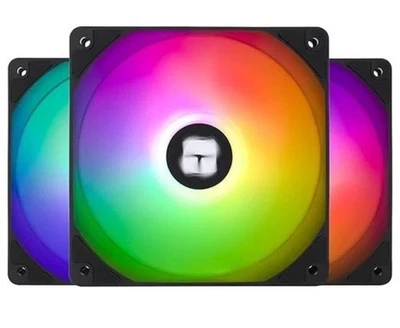 Thermalright TL-C12C-S X3 120mm ARGB Case Fan 4Pin PWM Silent Computer (3 Pack)