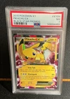 2015 POKEMON XY BLACK STAR PROMOS #XY84 PIKACHU EX PSA 7