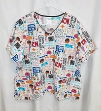 Disney Doc McStuffins Medical Scrub Top Women's 3XL -J6