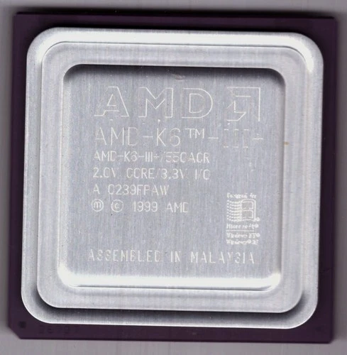 AMD K6-III+ 550 ACR 550 Mhz CPU   K6-IIIE+ Super Socket 7 K6-3+ CPU 550 Mhz