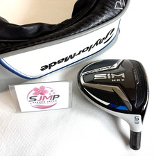 Used TaylorMade SIM 5W 18 Fairway Wood Head Only Right Handed w/HeadCover Japan
