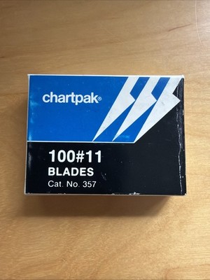 Chartpak X-Acto Blades, 100 #11