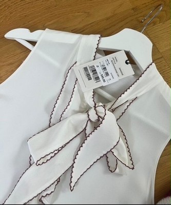 DOROTHEE SCHUMACHER Blusenshirt  Volant Schluppenbluse Gr. 4 / 38 M / S 36 neu