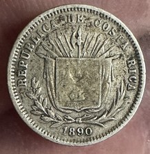Costa Rica 5 Centavos 1890