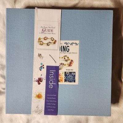 INTRODUCTION TO BEADING Instructional Kit Book and Beads Set by Angela Adair NEW