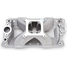 Edelbrock 2925 One Super Victor 23 Degree Intake Manifold For Sbc Aluminum Edelbrock 2925 One Super Victor 23 Degree Intake Manifold For Sbc Aluminum