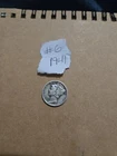 1941 Mercury Dime 90% Silver