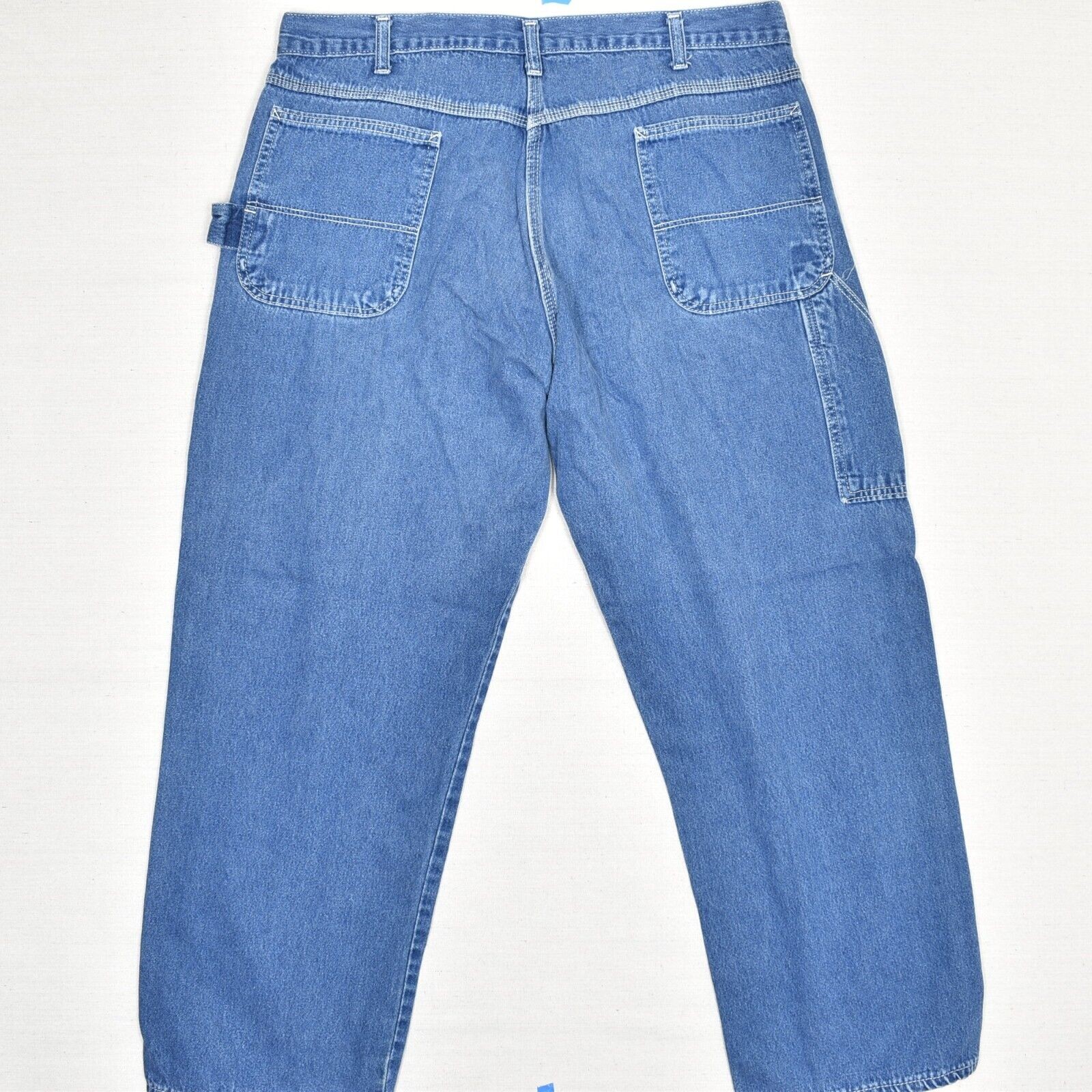 Pointer Men's Work Carpenter Jeans Zip Solid Cott… - image 3