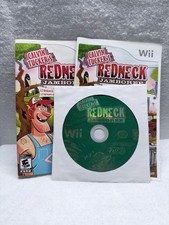 Calvin Tucker's Redneck Jamboree Nintendo Wii Disc/Art Insert/Game Manual Used