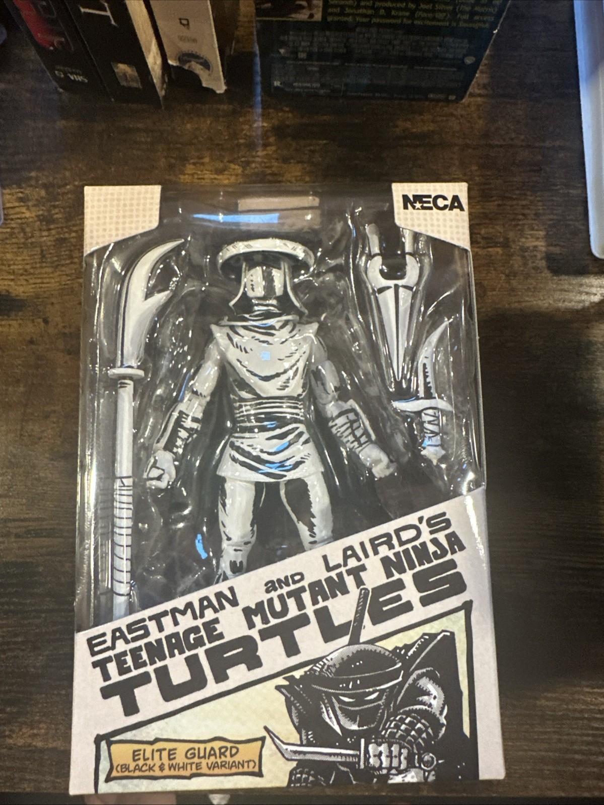 NECA Elite Guard Black & White TMNT Haulathon 2025 Eastman Laird Free Shipping
