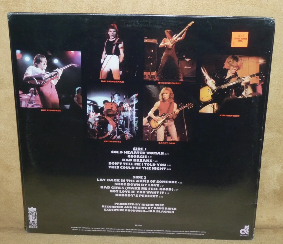 SAVOY BROWN "Rock'n'Roll Warriors"- Town House ST-7002 - Vinyl Record LP SEALED - Image 2 of 2