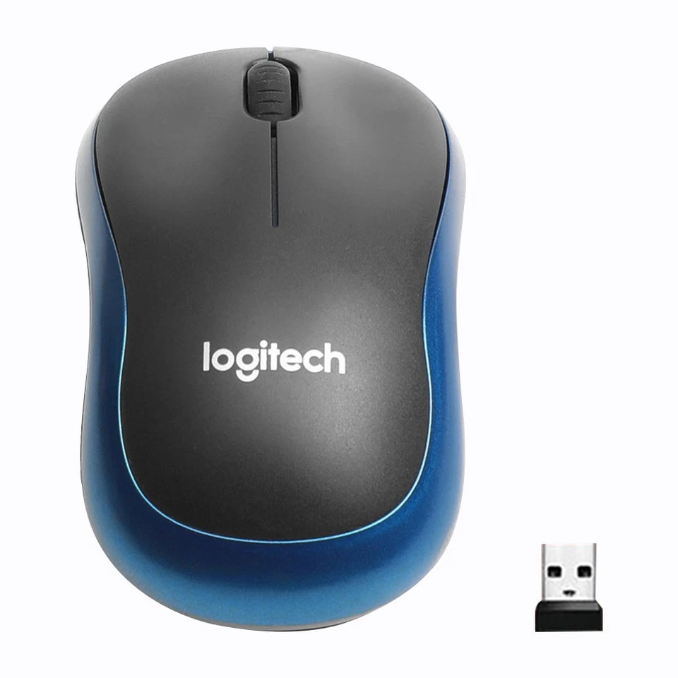 Logitech M185 Souris Sans Fil Optique 24GHz avec Récepteur USB pour PC et Mac - Photo 3/4