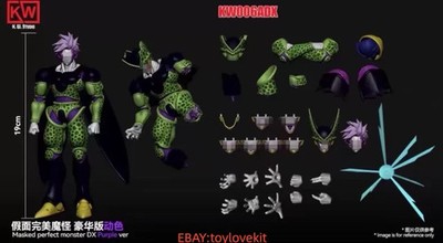 KW Studio Cell KW006A DX Purple Ver. 1/12 Scale Action Figure In Stock