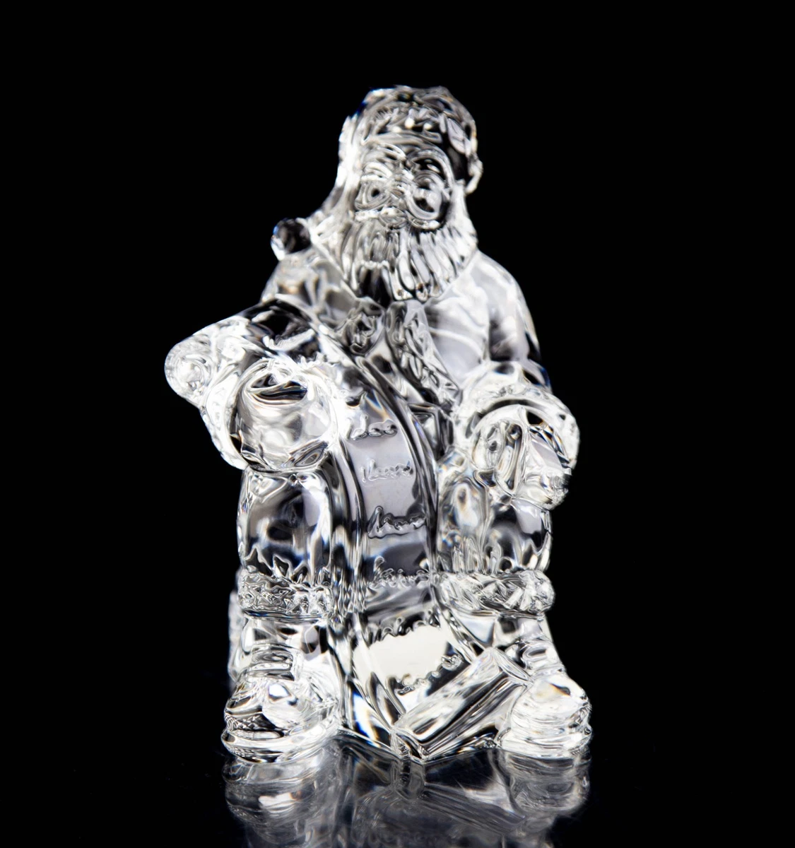 アメリカングラスサイン　サンタアンティーク金箔　ビンテージ Waterford Crystal Santa Claus for sale | eBay