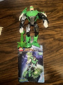 LEGO Bionicle Lot: Von Nebula 7145 Green Lantern 4528 Captain America 4597 Zesk
