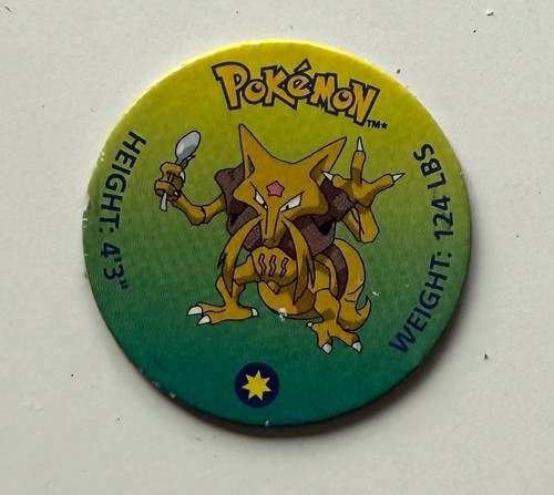 POKEMON 1999 ORIGINAL Pogs VINTAGE - Tomy - You Choose - RARE- Tazo - Sealed - Photo 120/239