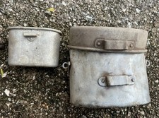 ww2 gavetta italiana con coperchio e gavettino