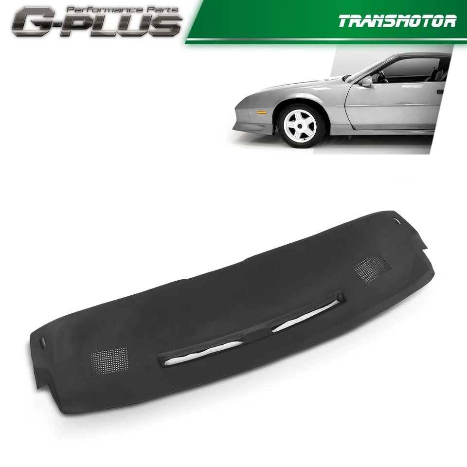 Fit For Chevrolet Camaro RS Z28 2-Door 1984-1992 Black Dash Cover Overlay New Foto 2 de 4