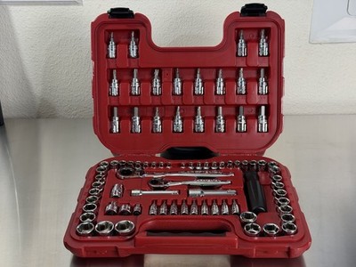 CRAFTSMAN 80 Piece Max Axess Pass Thru Mechanic's Tool ''COMPLETE'' Set - 32820