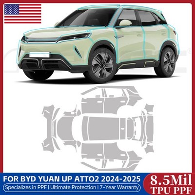 For BYD ATTO2 2024-UP Full Car Precut Paint Protection Film Matte PPF TPU Kit