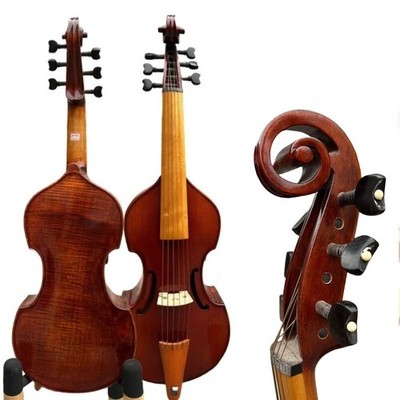 SONG Master 6 strings 16'' Viola da gamba, Loud tone, Copy Medieval instrument