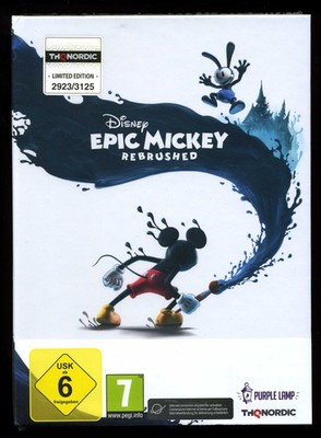 Disney EPIC MICKEY Rebrushed   LIMITED EDITION! NEU OVP