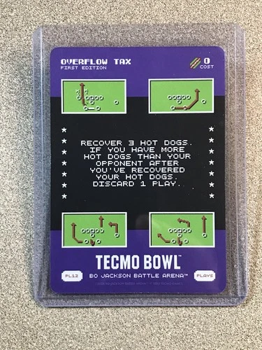 PL12 OVERFLOW TAX 2026 Bo Jackson Battle Arena Tecmo Bowl SSP 0 HD Dog Draw Play