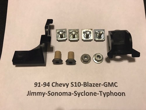 Syclone Typhoon S10 Blazer S15 GMC Jimmy Radio Brackets Mounts Delco GM Chevy CD
