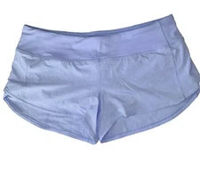 NWT🍋LULULEMON🍋SIZE 8🍋SPEED UP LR LINED 2.5”🍋POWDER BLUE🍋AUTHENTIC🍋SUMMER