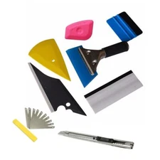 8pcs Squeegee Auto Car Window Tinting Film Wrapping Install Applicator Tools Kit