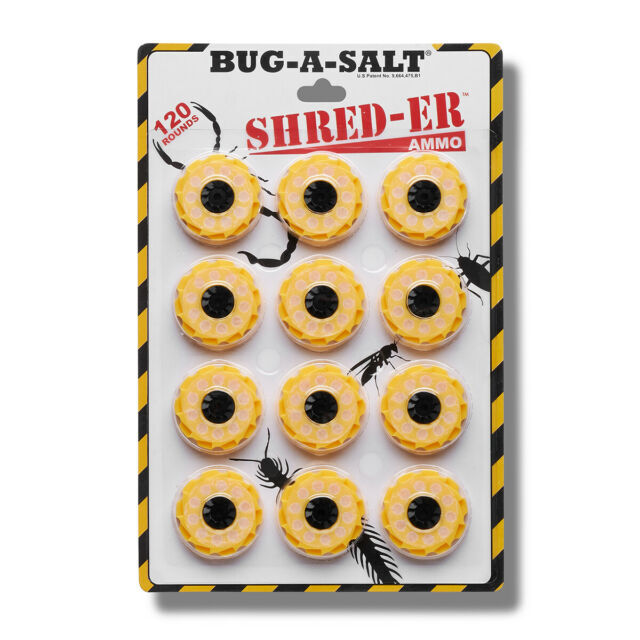 Bug-A-Salt SHRED-ER Ammo 12 Salt Cartridges for sale online | eBay