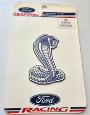 New Ford Racing Upper Intake Manifold Cobra Aluminum Emblem 1999-01 Svt Cobra