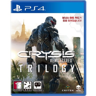 PS4 Crysis Remastered Trilogy Korean Version English Support Brand New