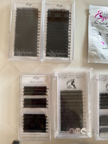 Lashes kit Professional individual lashes Kit and bag, 5 pks of lashes and tool - Picture 7 of 20
