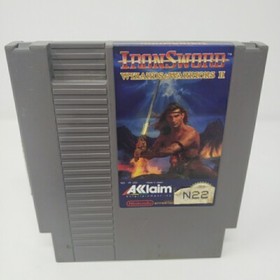 IronSword: Wizards & Warriors II (Nintendo NES, 1989) con cover