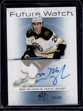 2022-23 SP Authentic '12-13 Retro Future Watch Autograph Marc McLaughlin 574/699