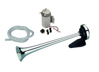 Bootshupe Kompressor-Einzelhorn 39Cm 12 V 2 Bar Fanfare Signalhorn FüR Sportboot
