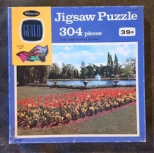 Whitman Guild “Tulips" 304 pc Jigsaw Puzzle No. 4425 Machine Cut - Series #146